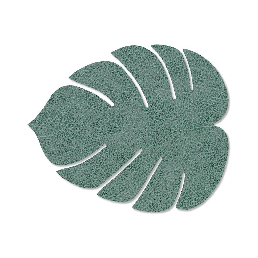 Öko bőr tányéralátét 22x26 cm Monstera Leaf Nupo – LIND DNA
