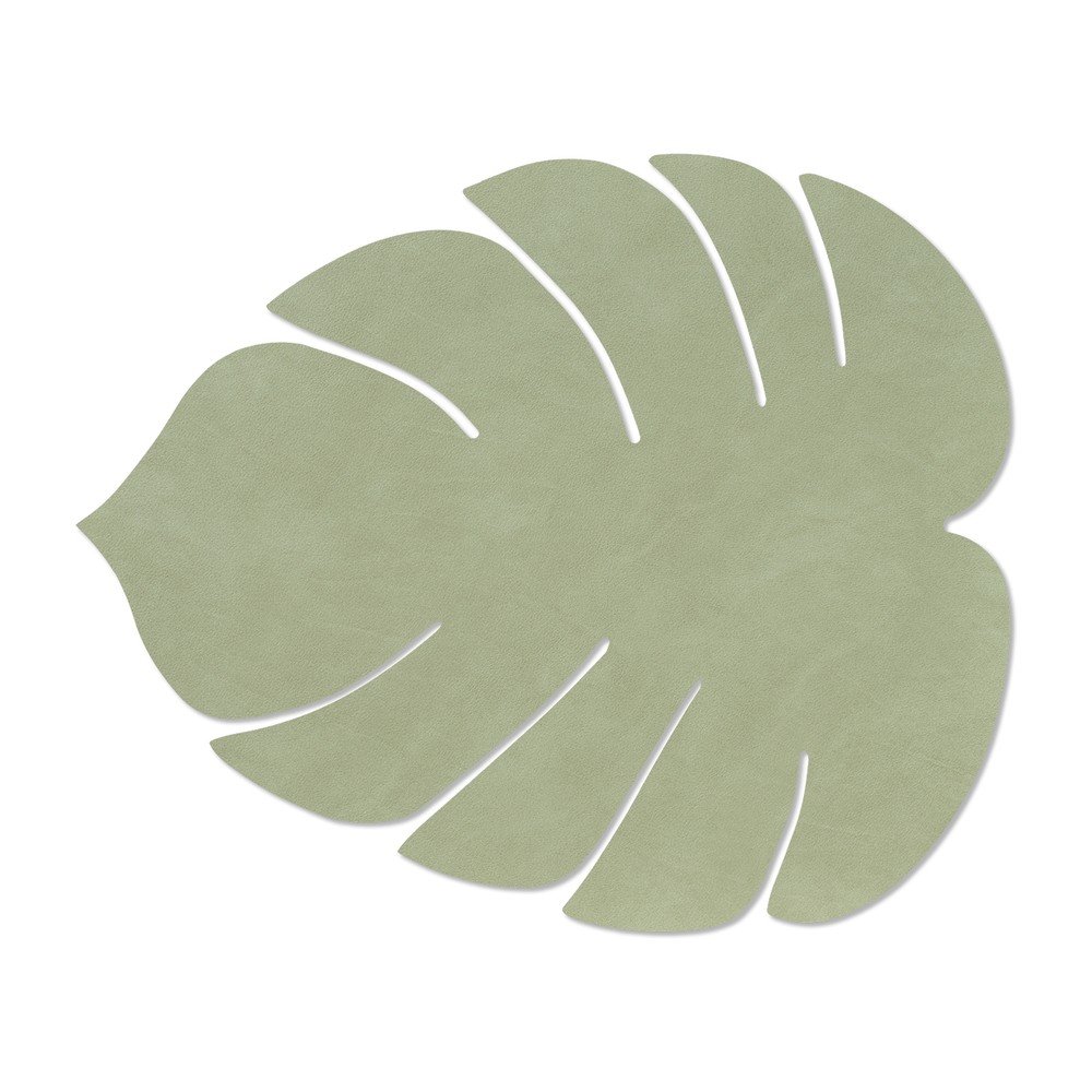Öko bőr tányéralátét 35x42 cm Monstera Leaf Nupo – LIND DNA