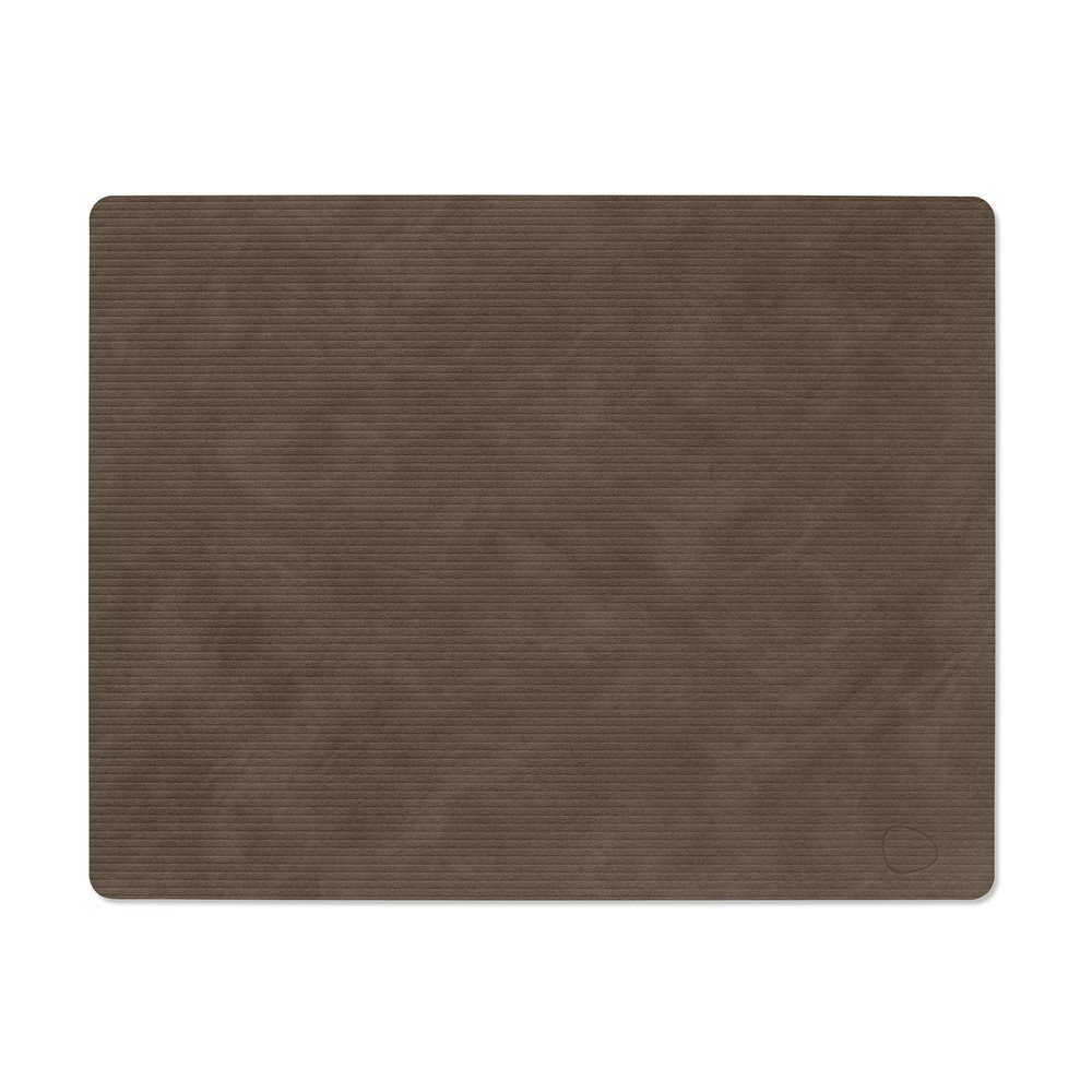 Öko bőr tányéralátét 35x45 cm Square L Corduroy – LIND DNA