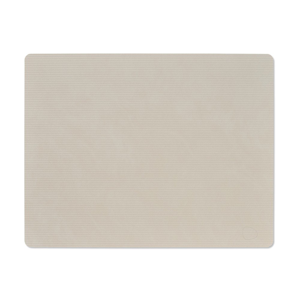 Öko bőr tányéralátét 35x45 cm Square L Corduroy – LIND DNA