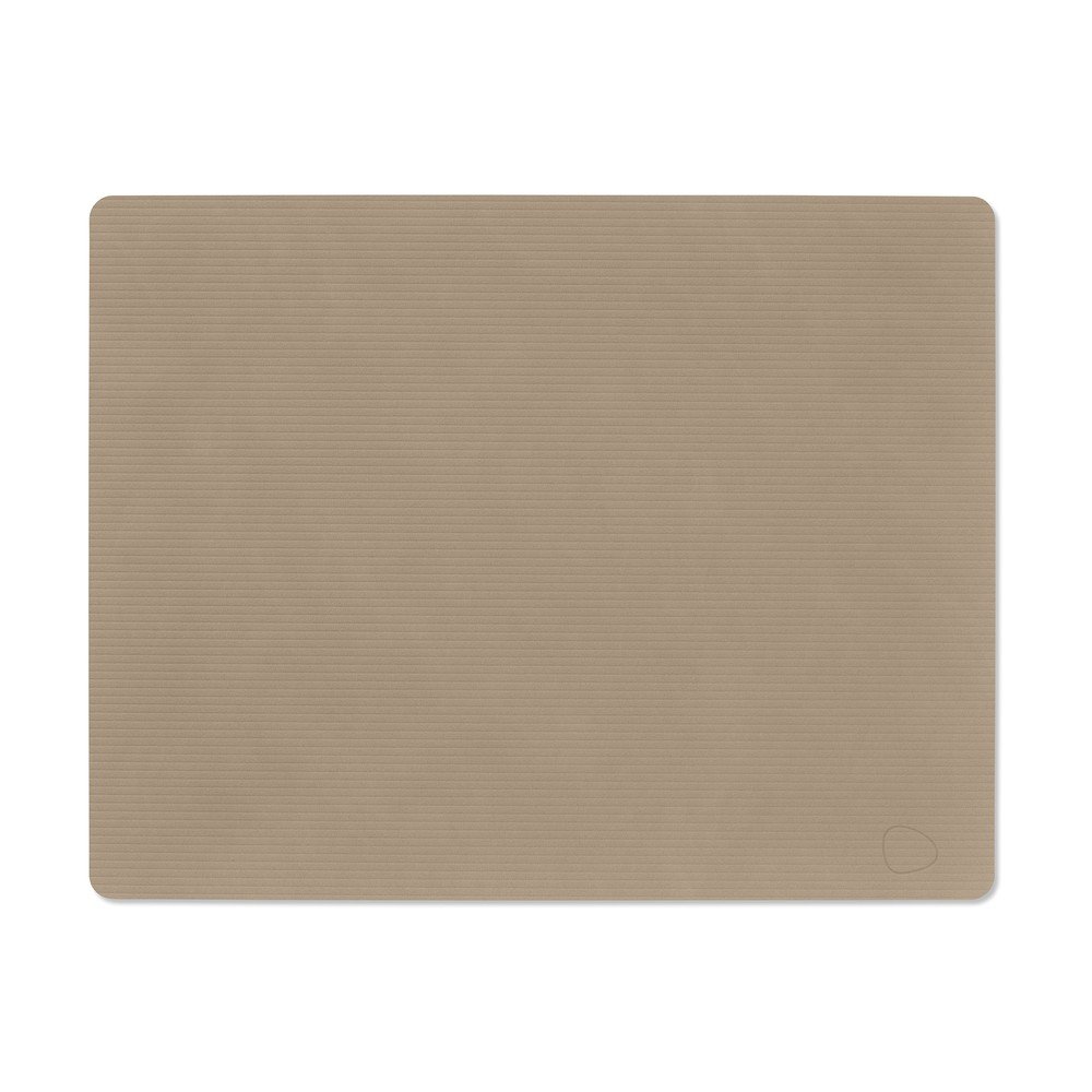 Öko bőr tányéralátét 35x45 cm Square L Corduroy – LIND DNA