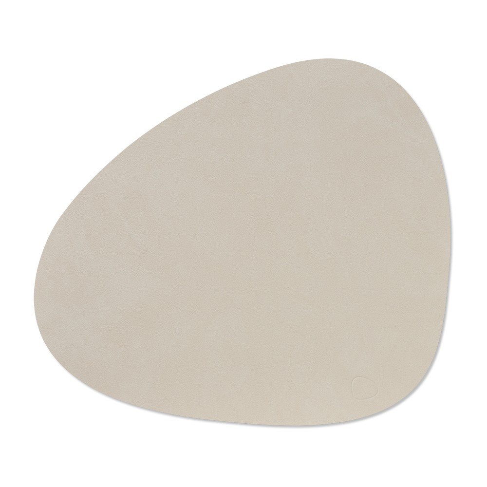 Öko bőr tányéralátét 37x44 cm Curve L Nupo – LIND DNA