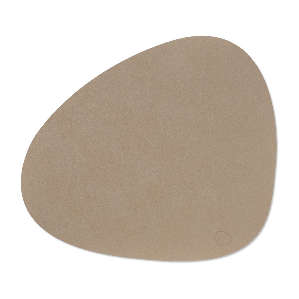 Öko bőr tányéralátét 37x44 cm Curve L Nupo – LIND DNA