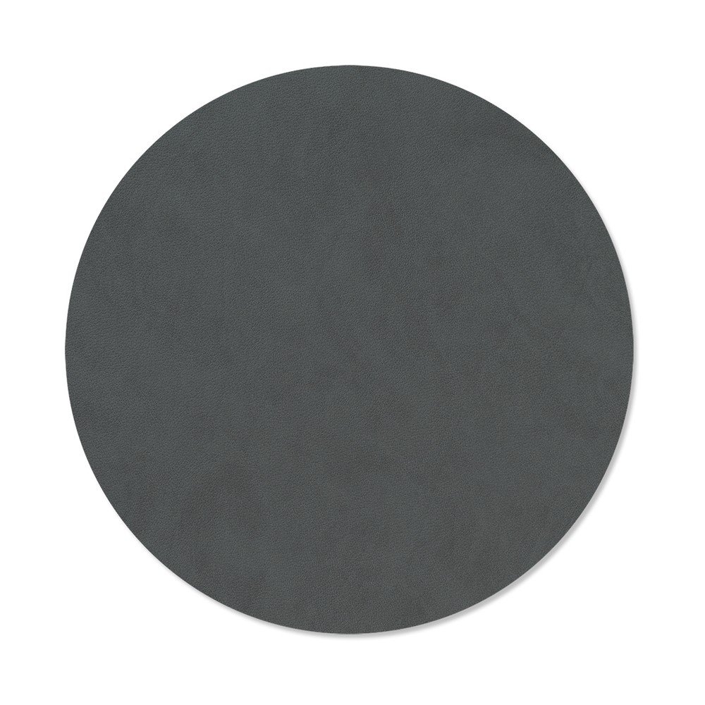 Öko bőr tányéralátét ø 30 cm Circle M Nupo – LIND DNA