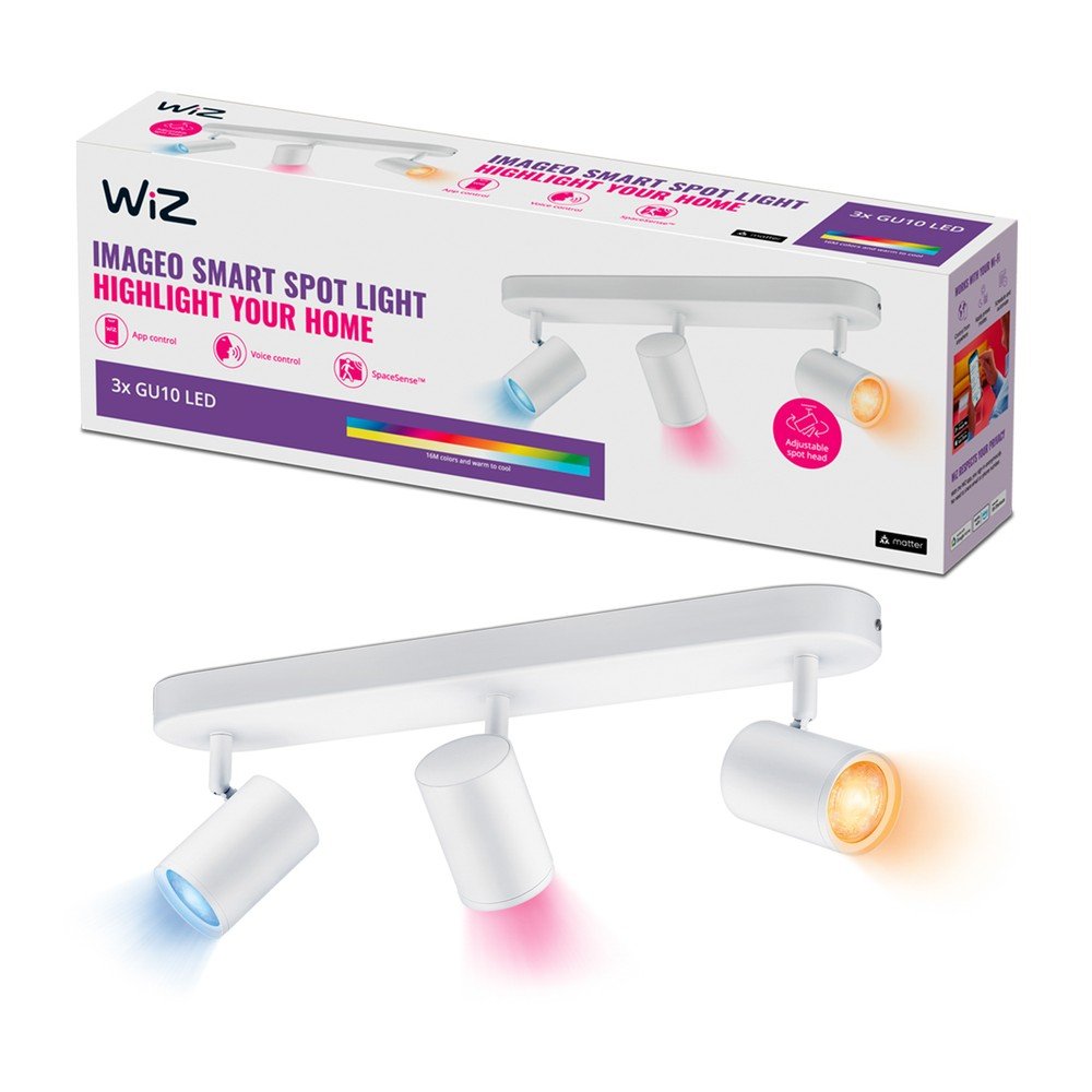 Okos spotlámpa GU10 5 W Imageo – WiZ