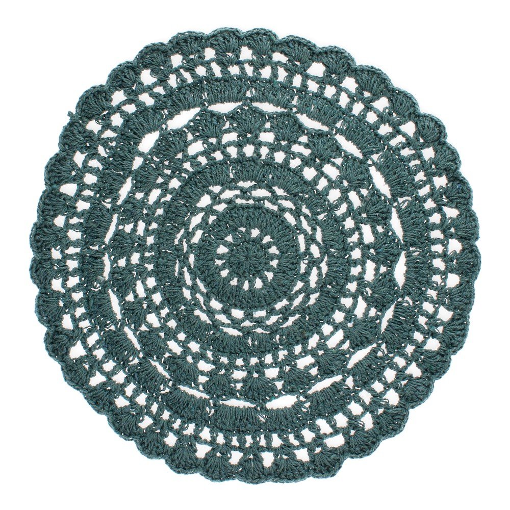 Pamutkeverék tányéralátét ø 35 cm Crochet – Rex London