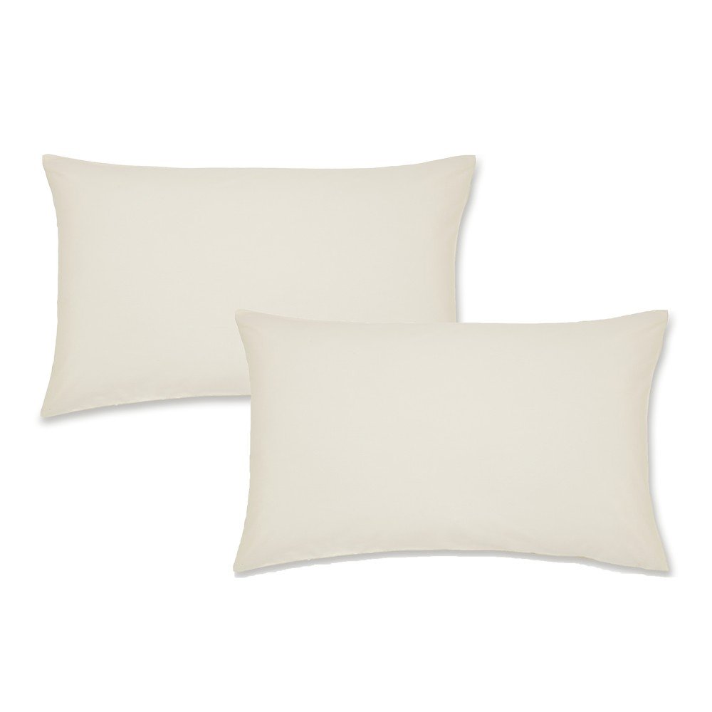 Perkál párnahuzat szett 2 db-os 75x50 cm Easy Iron Percale – Catherine Lansfield
