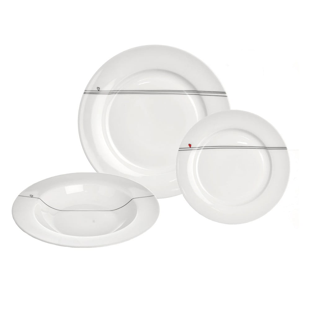 Porcelán étkészlet 18 db-os – Orion