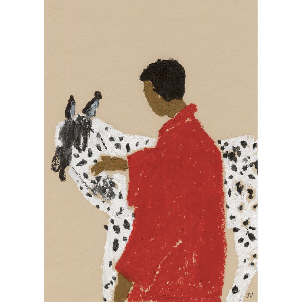 Poszter 30x40 cm Spotted Horse – The Poster Club