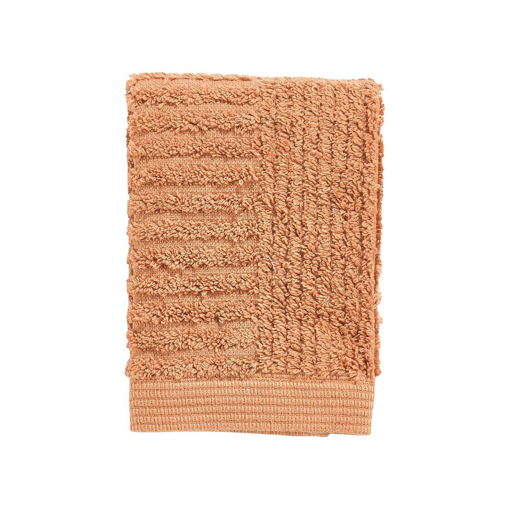 Sárga frottír pamut törölköző 30x30 cm Classic – Zone