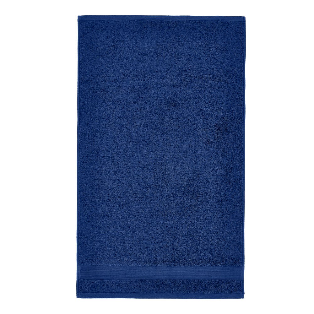 Sötétkék frottír pamut fürdőlepedő 70x120 cm Anti-Bacterial – Catherine Lansfield