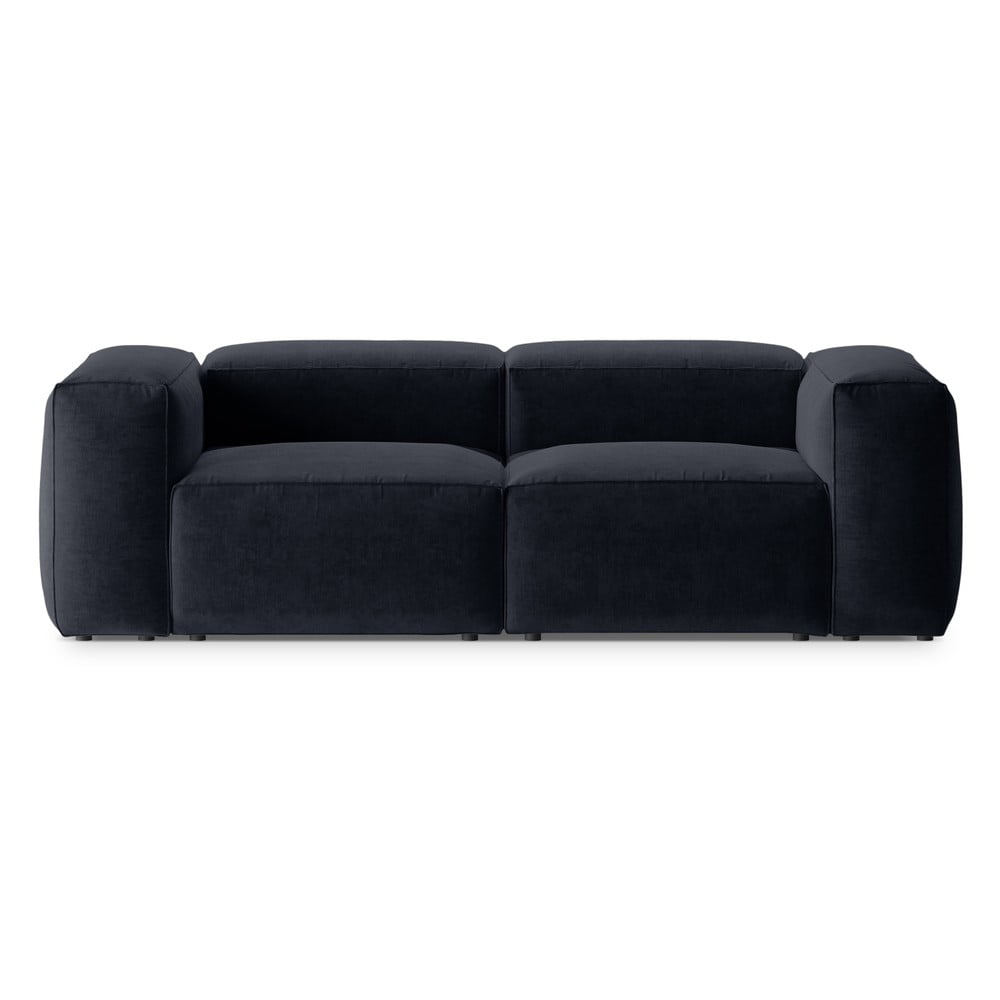 Sötétkék kanapé 224 cm Bergano – Cosmopolitan Design