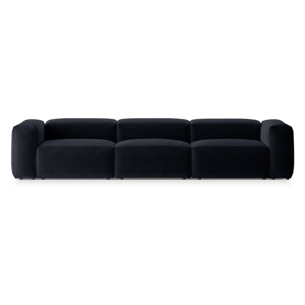 Sötétkék kanapé 364 cm Bergano – Cosmopolitan Design