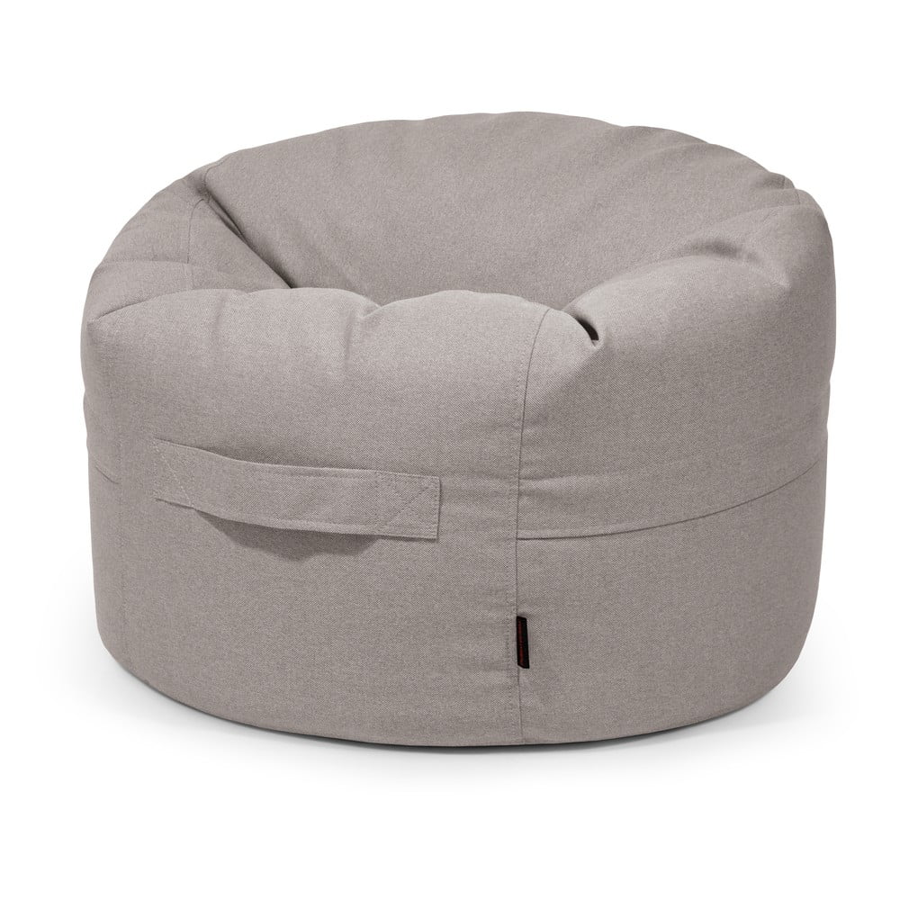 Szürkésbézs gyerek babzsákfotel Roll 80 – SLOWDOWN