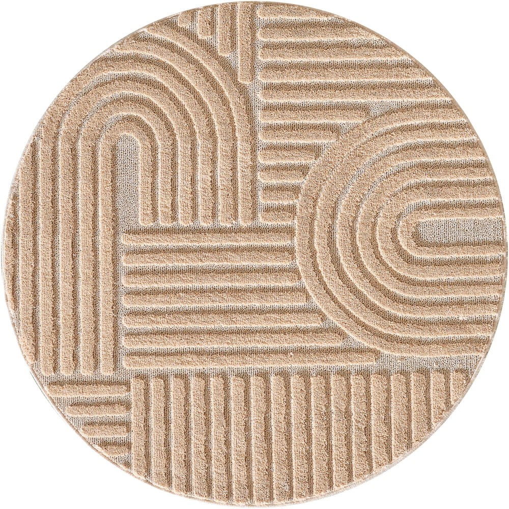 Világos rózsaszín kerek szőnyeg ø 200 cm Art 1121 – Ayyildiz Carpets