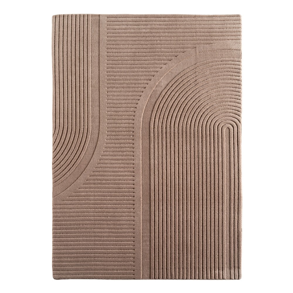 Világosbarna mosható futószőnyeg 80x250 cm Pompei 1612 – Ayyildiz Carpets