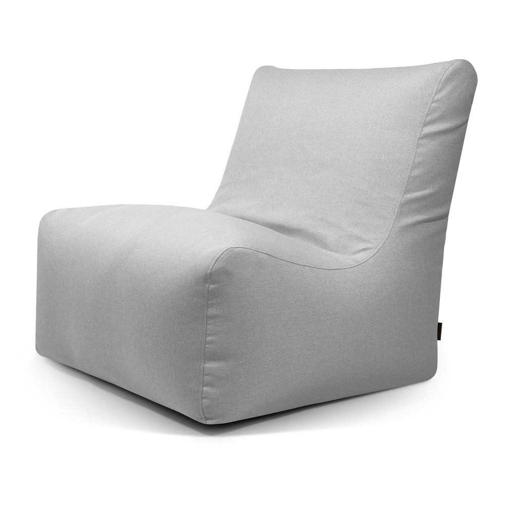 Világosszürke babzsákfotel Seat 100 Lounge – SLOWDOWN