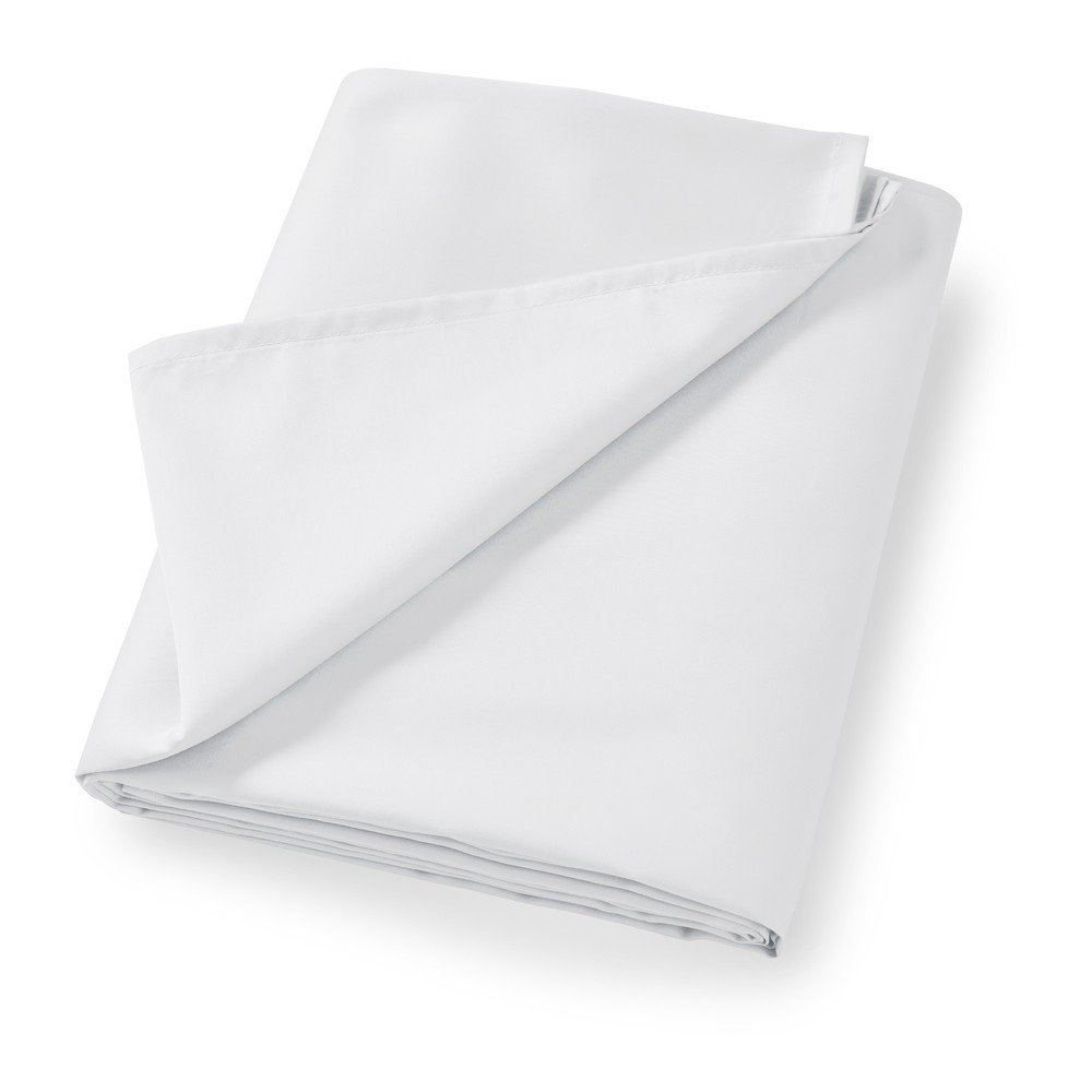 Világosszürke pamut-szatén lepedő 275x275 cm Cotton Sateen – Bianca