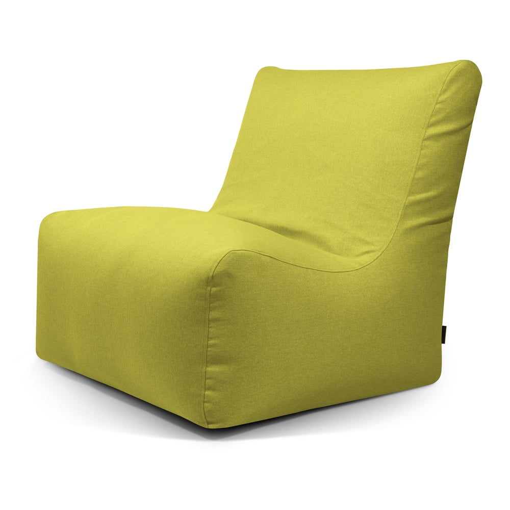 Zöld babzsákfotel Seat 100 Lounge – SLOWDOWN