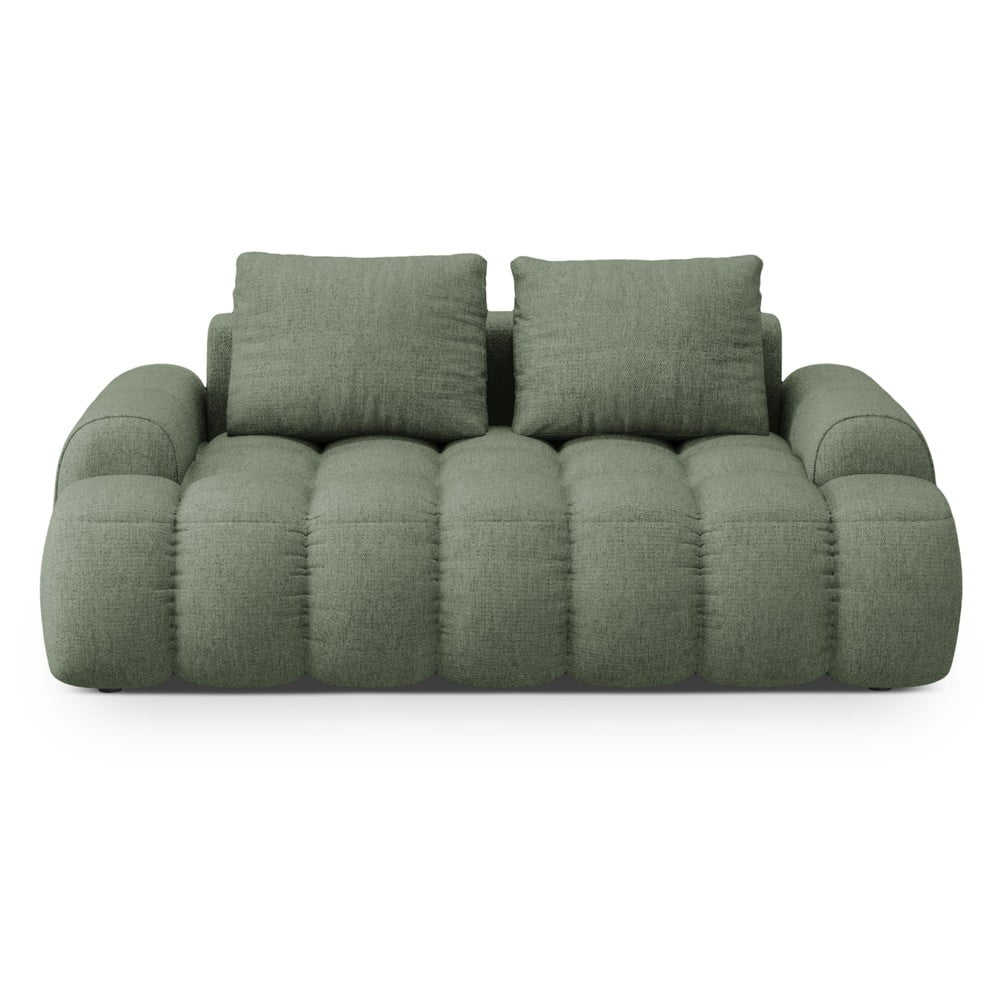 Zöld kanapé 175 cm Linz – Cosmopolitan Design
