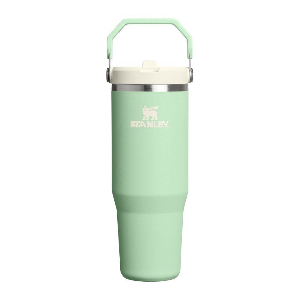 Zsályaszínű termosz 890 ml IceFlow Flip Straw 2.0 – Stanley