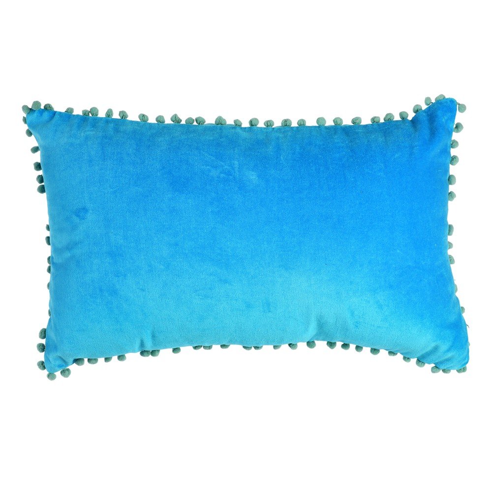 Bársony díszpárna 33x50 cm Pom Pom – Rex London