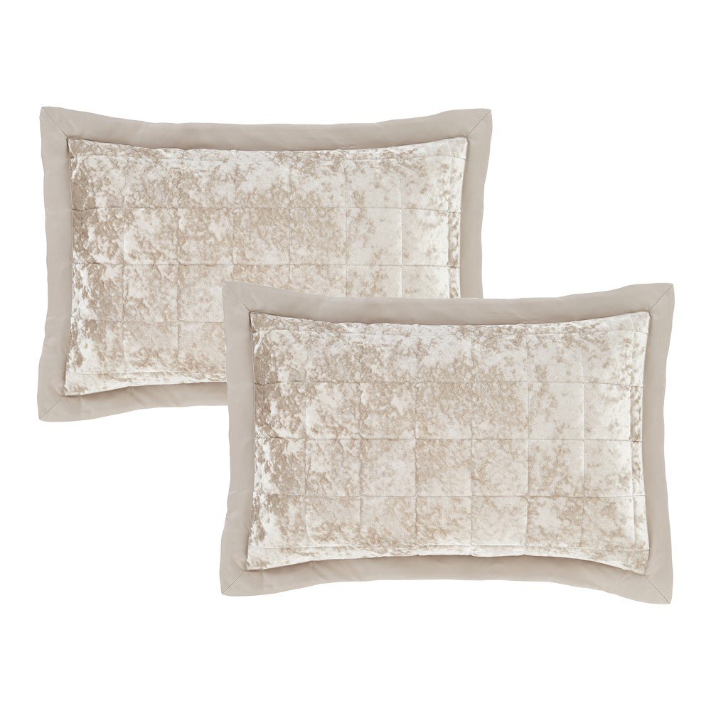 Bársony párnahuzat szett 2 db-os 75x50 cm Crushed Velvet – Catherine Lansfield