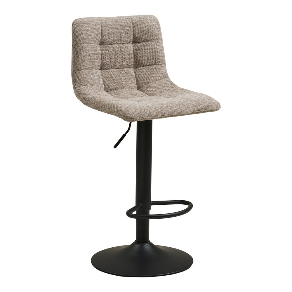 Bézs kárpitozott állítható magasságú bárszék (ülésmagasság 61 cm) Middelfart – House Nordic