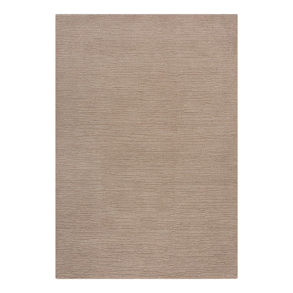 Bézs kézi szövésű gyapjú szőnyeg 200x290 cm Harris Boucle – Flair Rugs