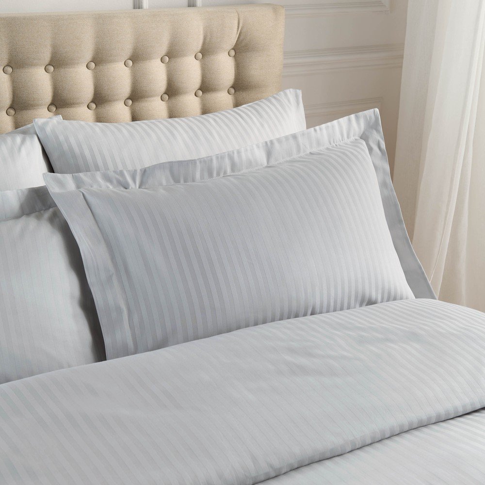 Damaszt párnahuzat szett 2 db-os 75x50 cm Satin Stripe – Catherine Lansfield