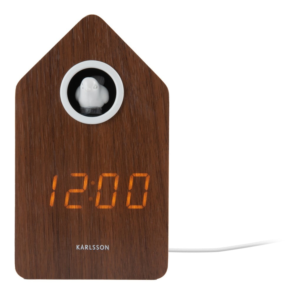 Digitális ébresztőóra Cuckoo LED – Karlsson