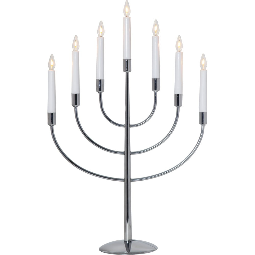 Ezüstszínű konnektorhoz csatlakoztatható karácsonyi fénydekoráció Titus – Star Trading