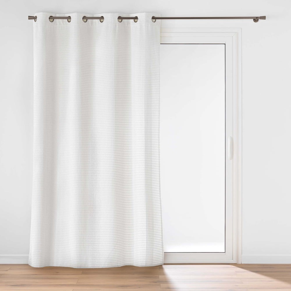 Fehér bársony függöny 140x260 cm Swing – douceur d'intérieur