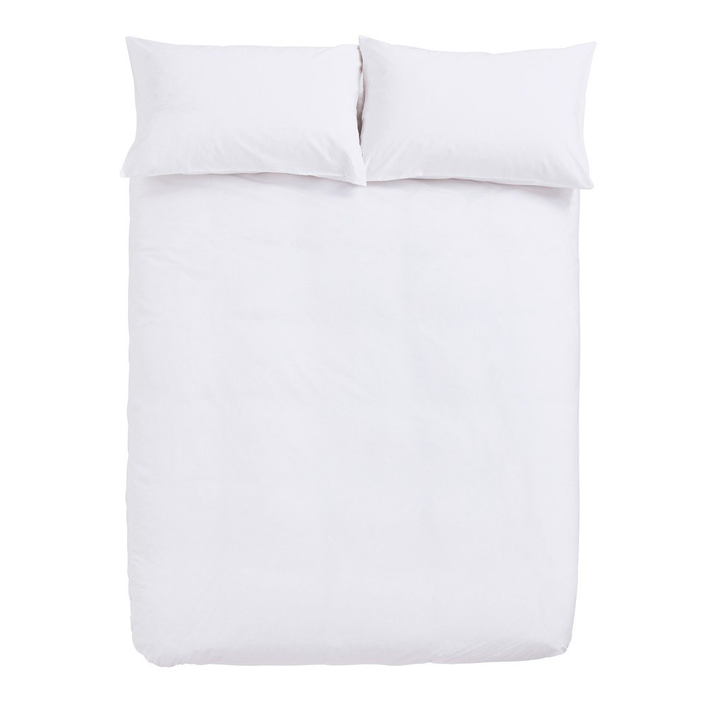 Fehér kétszemélyes-hosszabbított tencelkeverék ágyneműhuzat 230x220 cm Temperature Controlling TENCEL™ – Bianca