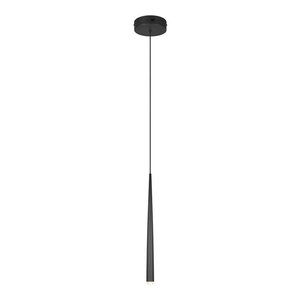 Fekete LED függőlámpa ø 14 cm Cala – Trio Select