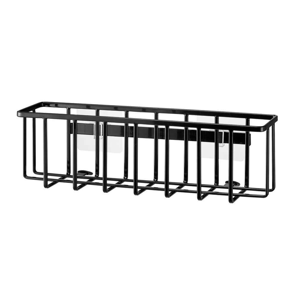 Fekete öntapadós fém mosogatóeszköz tartó Film Hook – YAMAZAKI