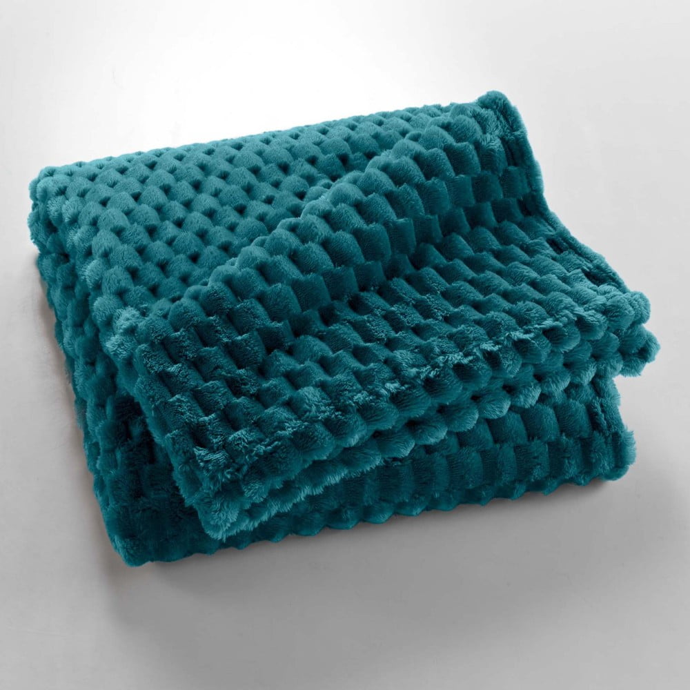 Kék mikroflanel takaró 125x150 cm Mini Frosty – douceur d'intérieur
