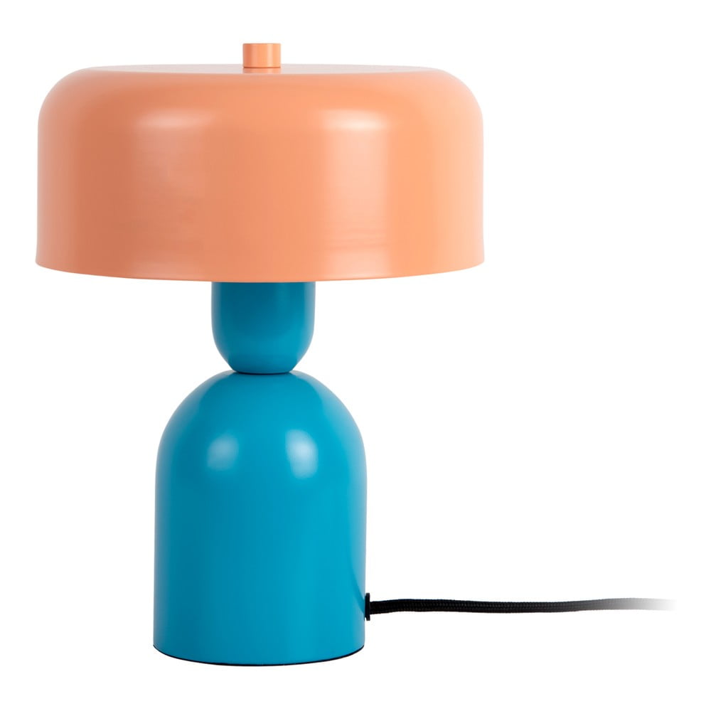 Kék-narancssárga asztali lámpa (magasság 24 cm) Double Funky – Leitmotiv