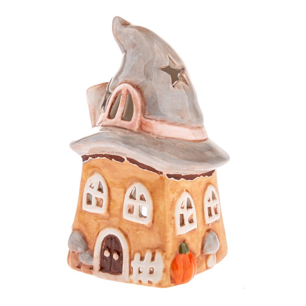 Kerámia gyertyatartó Halloween mintával Spooky – Dakls