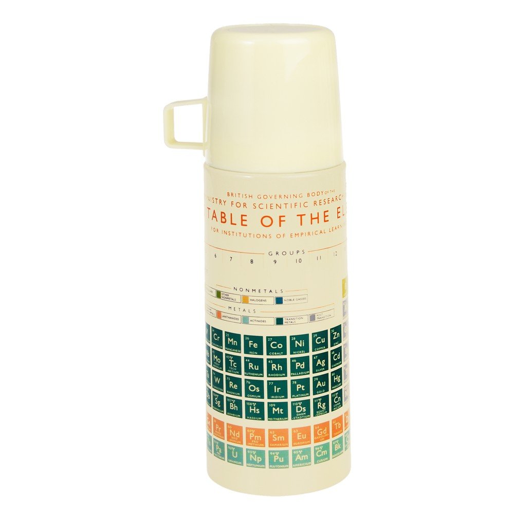 Krémszínű gyerek termosz 350 ml Periodic Table – Rex London