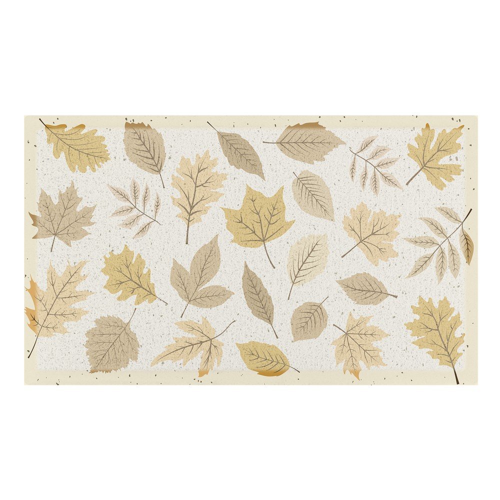 Lábtörlő 40x70 cm Autumn Neutral Leaves – Artsy Doormats