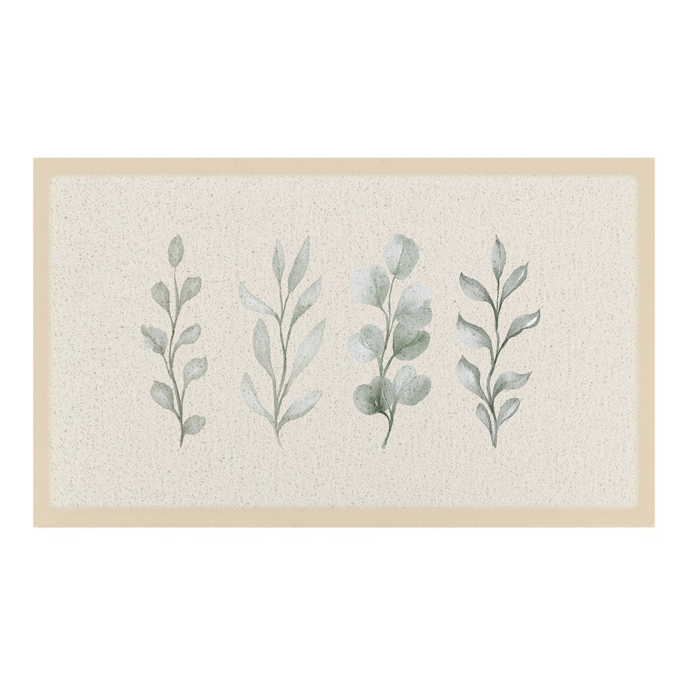 Lábtörlő 40x70 cm Neutral Leaves – Artsy Doormats