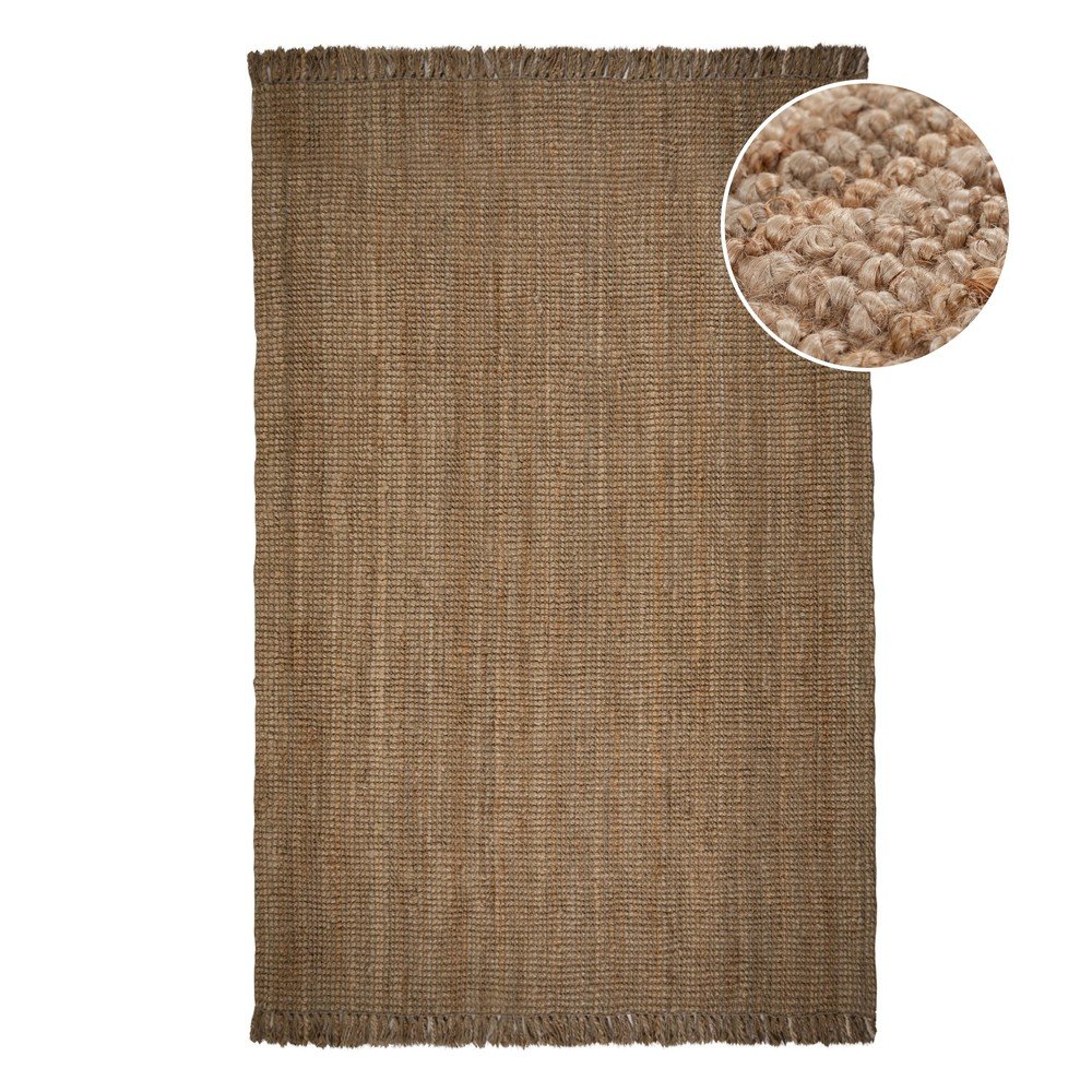 Natúr színű juta szőnyeg 300x400 cm Jute Boucle – Flair Rugs