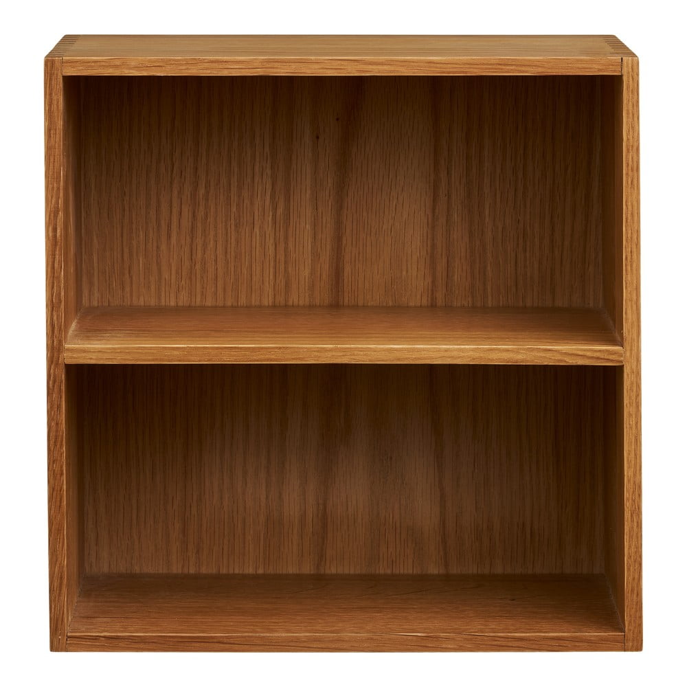 Natúr színű többszintes tölgyfa fali polc 18 cm Townsville – House Nordic