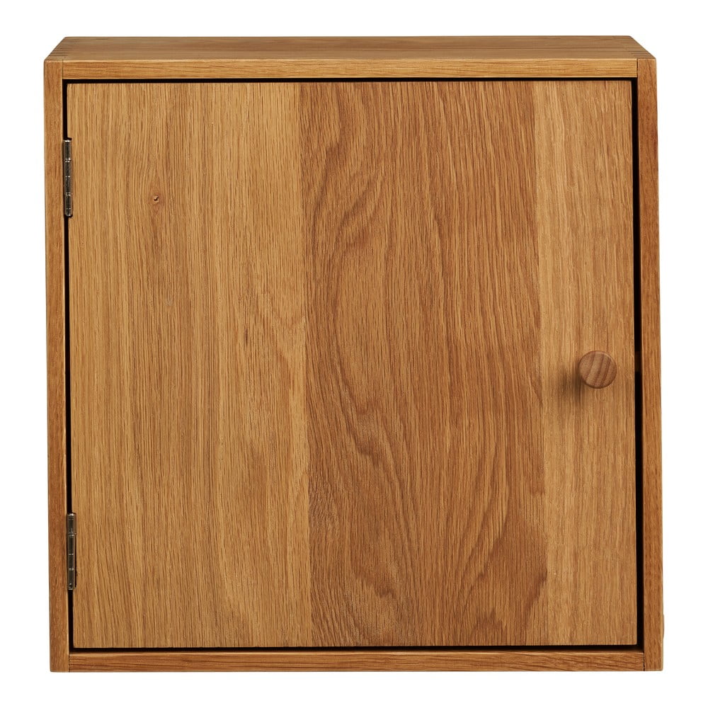 Natúr színű többszintes tölgyfa fali polc 18 cm Townsville – House Nordic