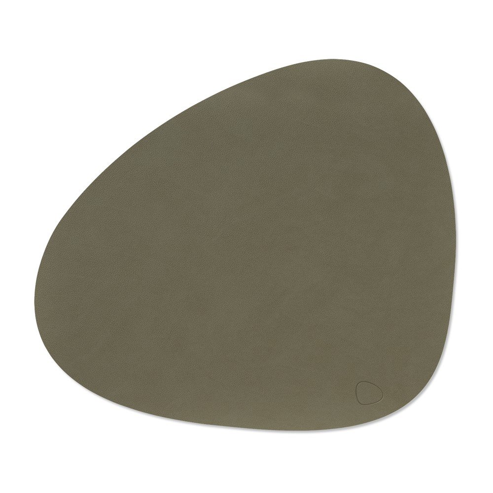 Öko bőr tányéralátét 37x44 cm Curve L Nupo – LIND DNA