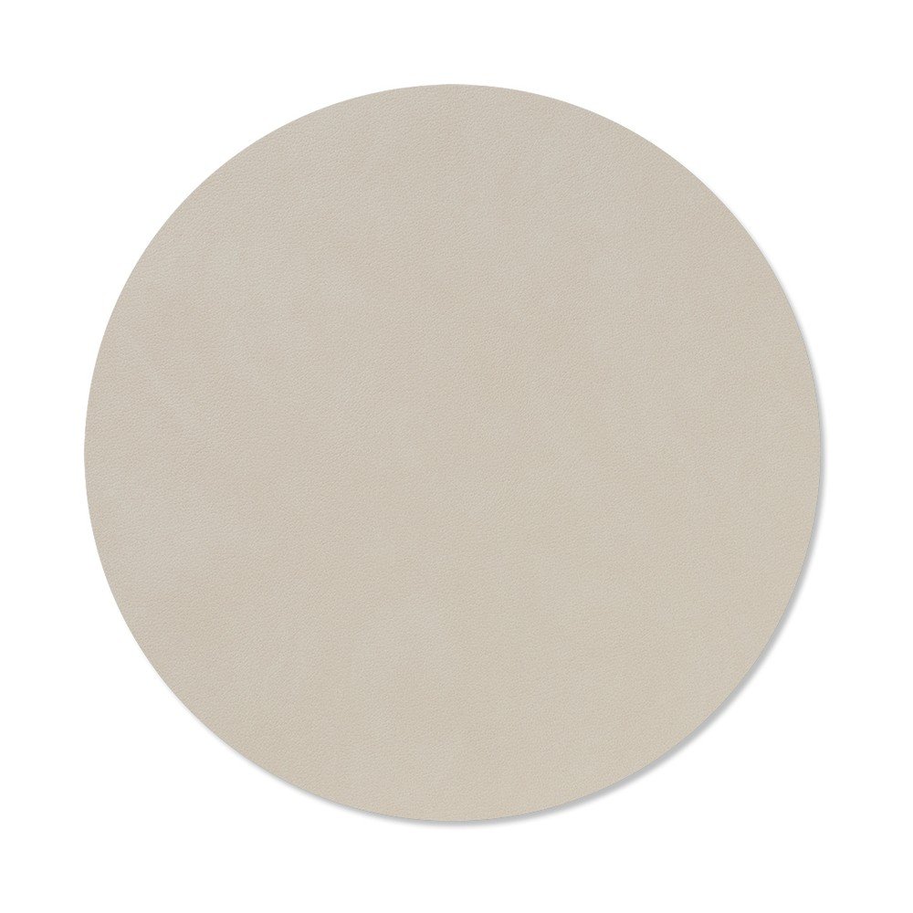 Öko bőr tányéralátét ø 30 cm Circle M Nupo – LIND DNA