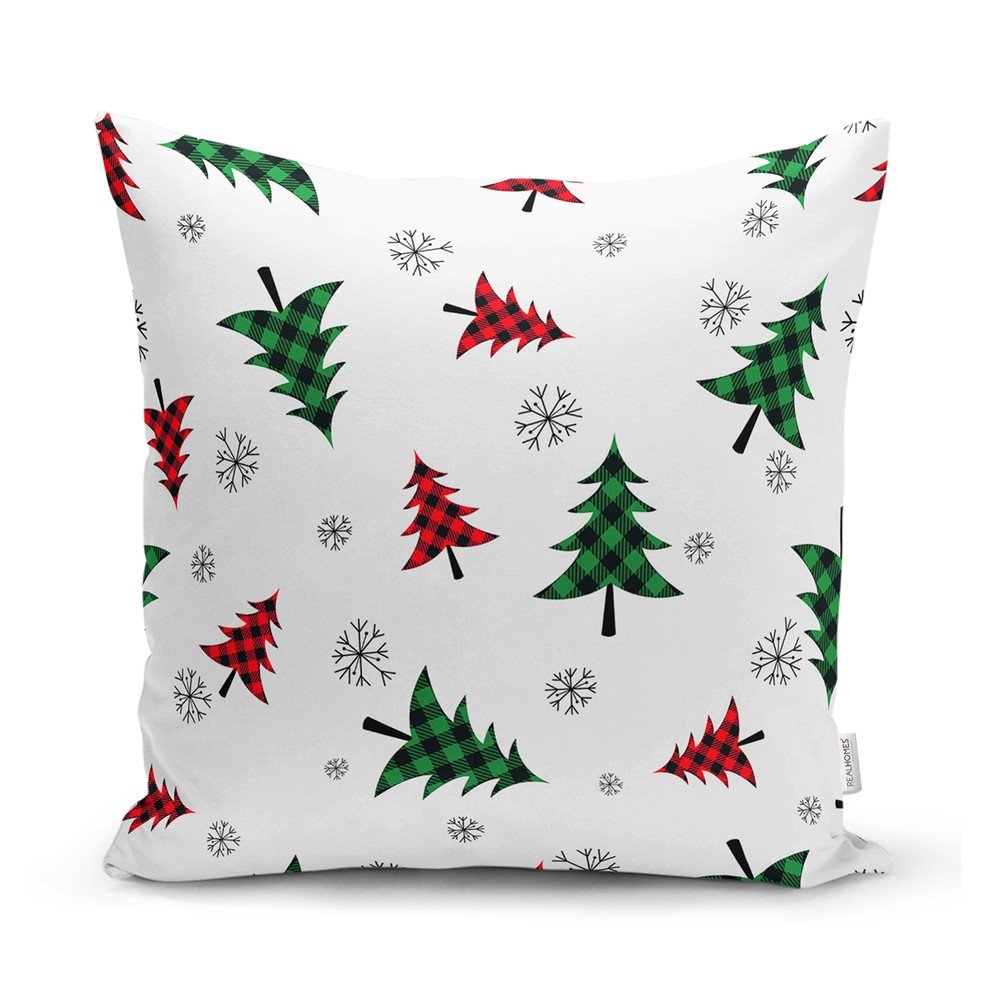 Párnahuzat karácsonyi mintával 43x43 cm Tartan – Mila Home