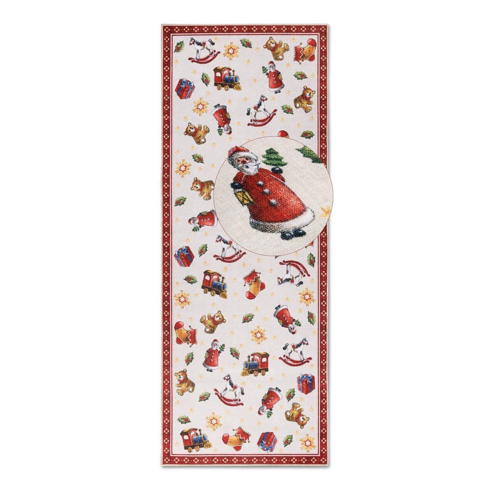 Piros futószőnyeg karácsonyi mintával 80x200 cm Red Christmas – Villeroy&Boch