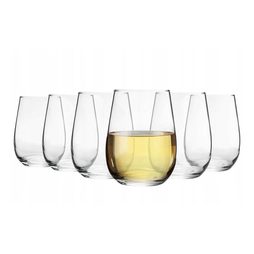 Pohár szett 6 db-os 350 ml Amber – Hermia